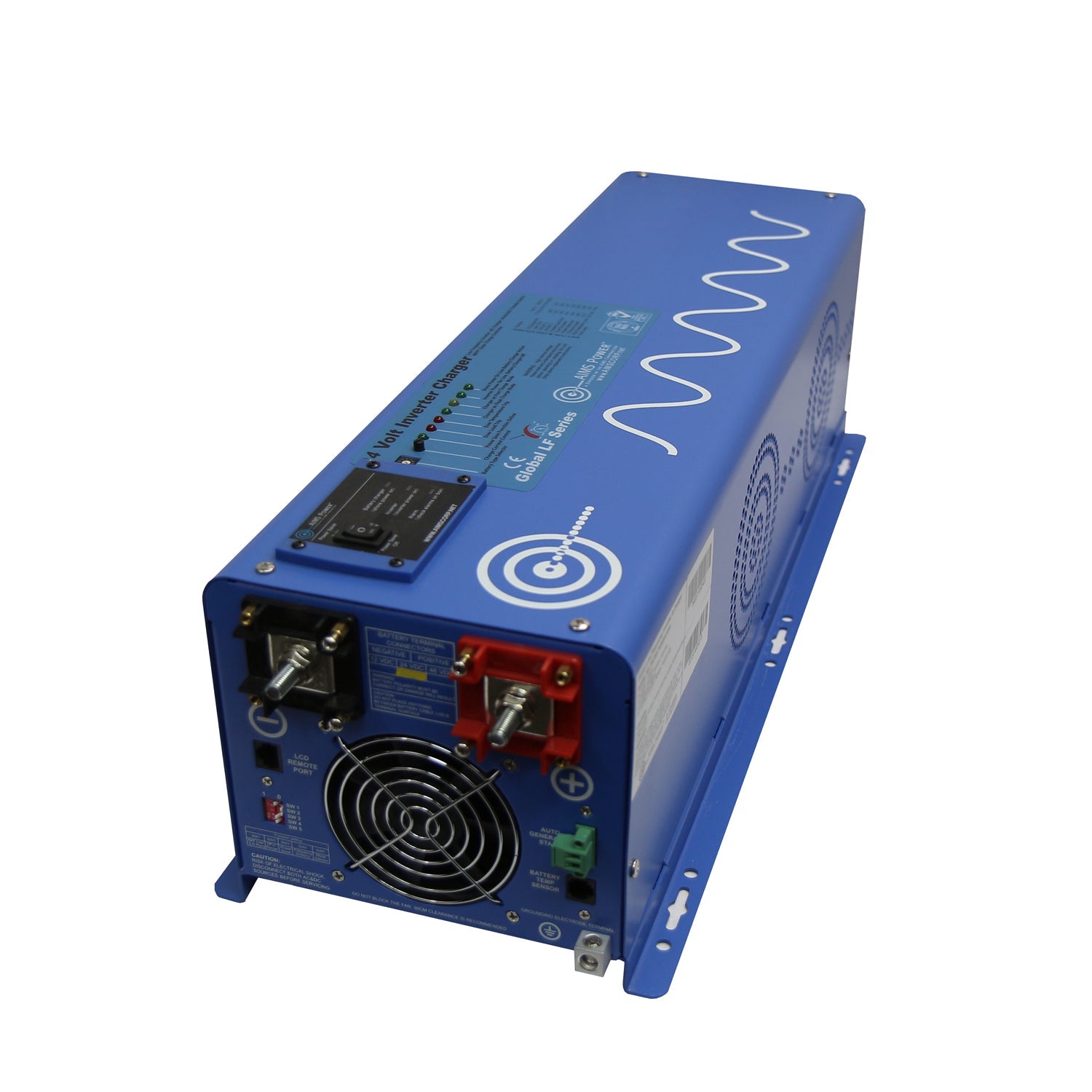 2.2KW Offgrid Solar Kit + 5.12KW 48V OMO Patriot Lithium Battery + 4KW AIMS Split Phase 110/220V Inverter