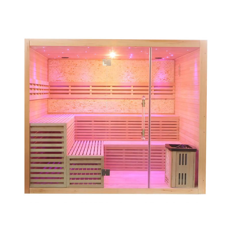 SAUNA EVOLUTION® Indoor Therapy Wood Steam Sauna Room
