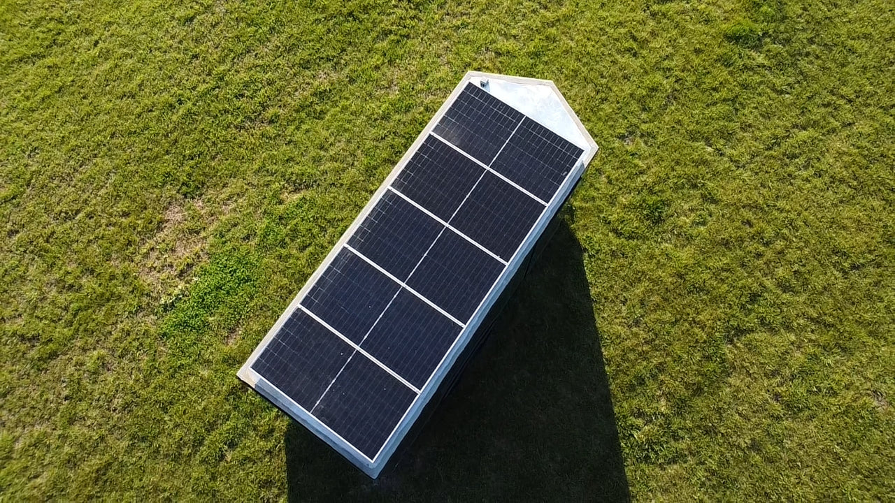 20' Enclosed SOLAR POWERED Offgrid Self-Sufficient Trailer - SOL-ARK 15K Version with 32K Lithium Battery