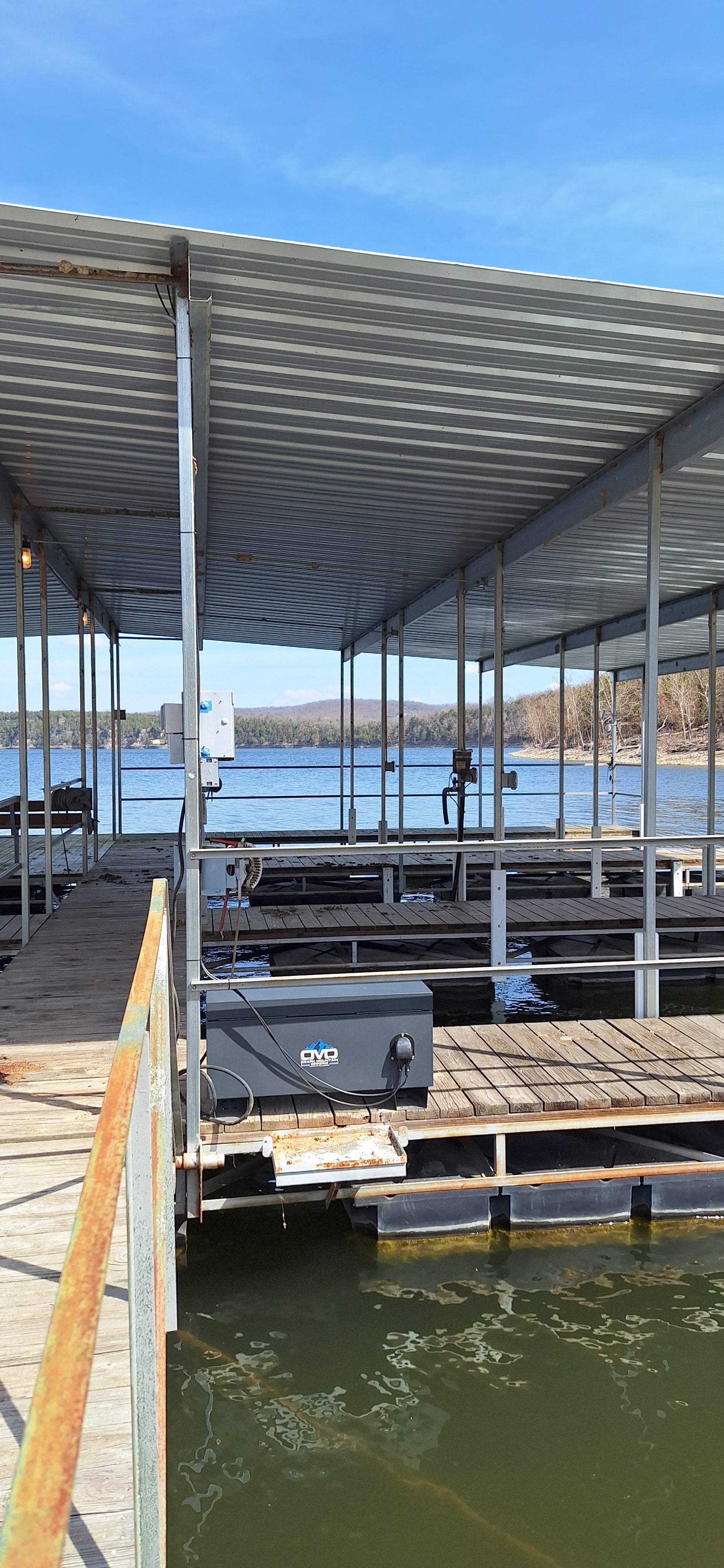 Boat Dock Offgrid Solar Kit - Portable with Plug and Play Connections (No Solar Panels)