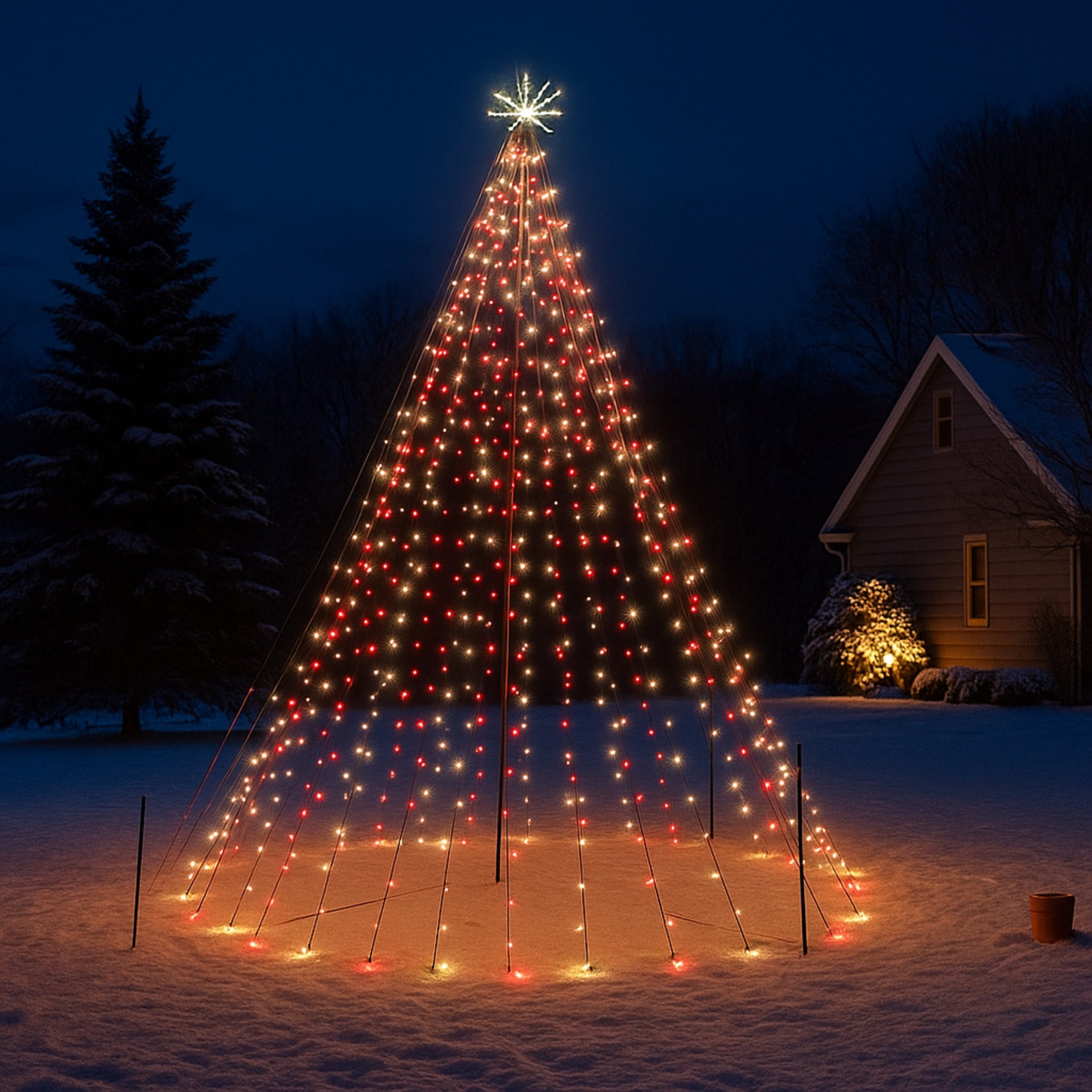 Tree of Lights - Pre-Bulbed and Accessories Included!