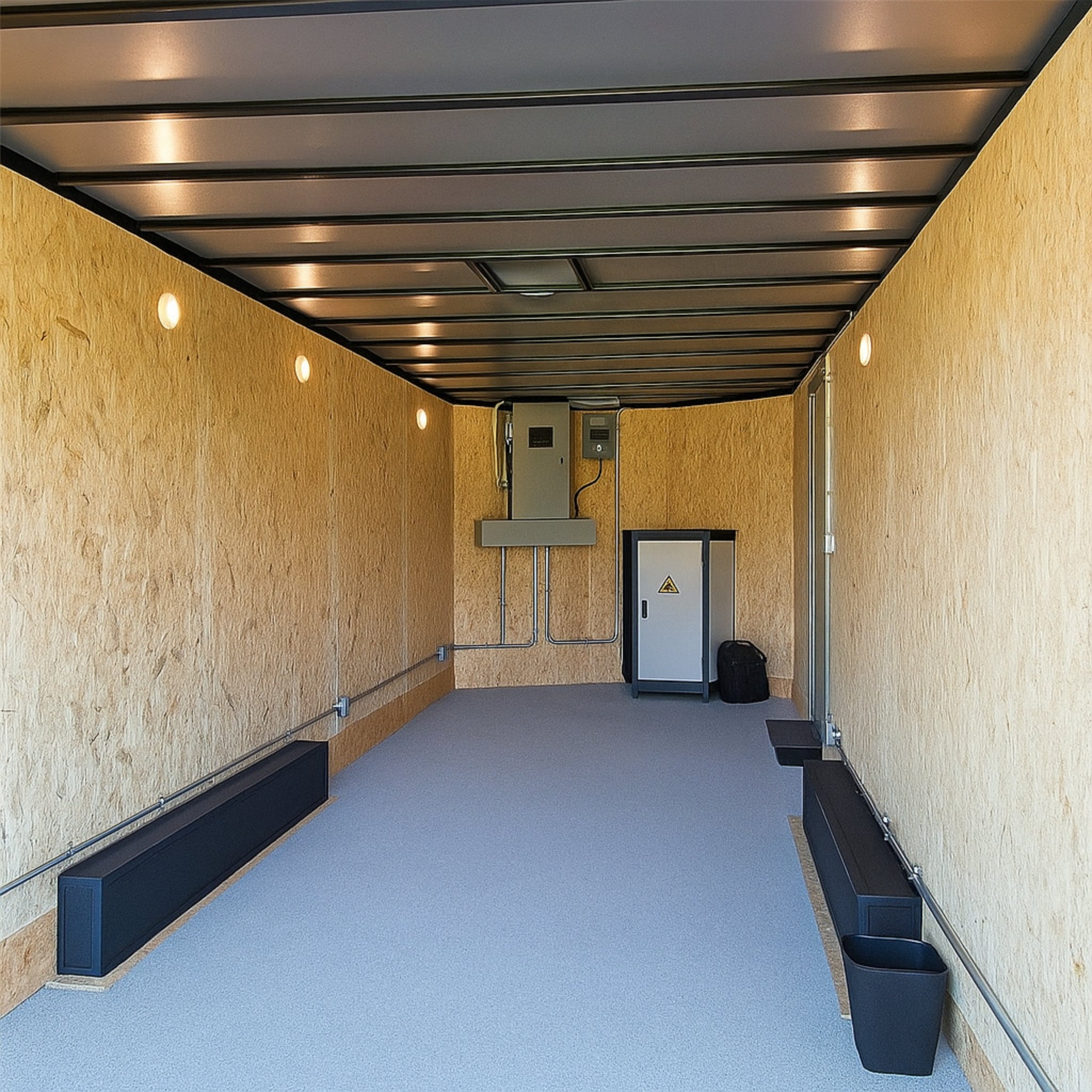 20' Enclosed SOLAR POWERED Offgrid Self-Sufficient Trailer - SOL-ARK 15K Version with 32K Lithium Battery