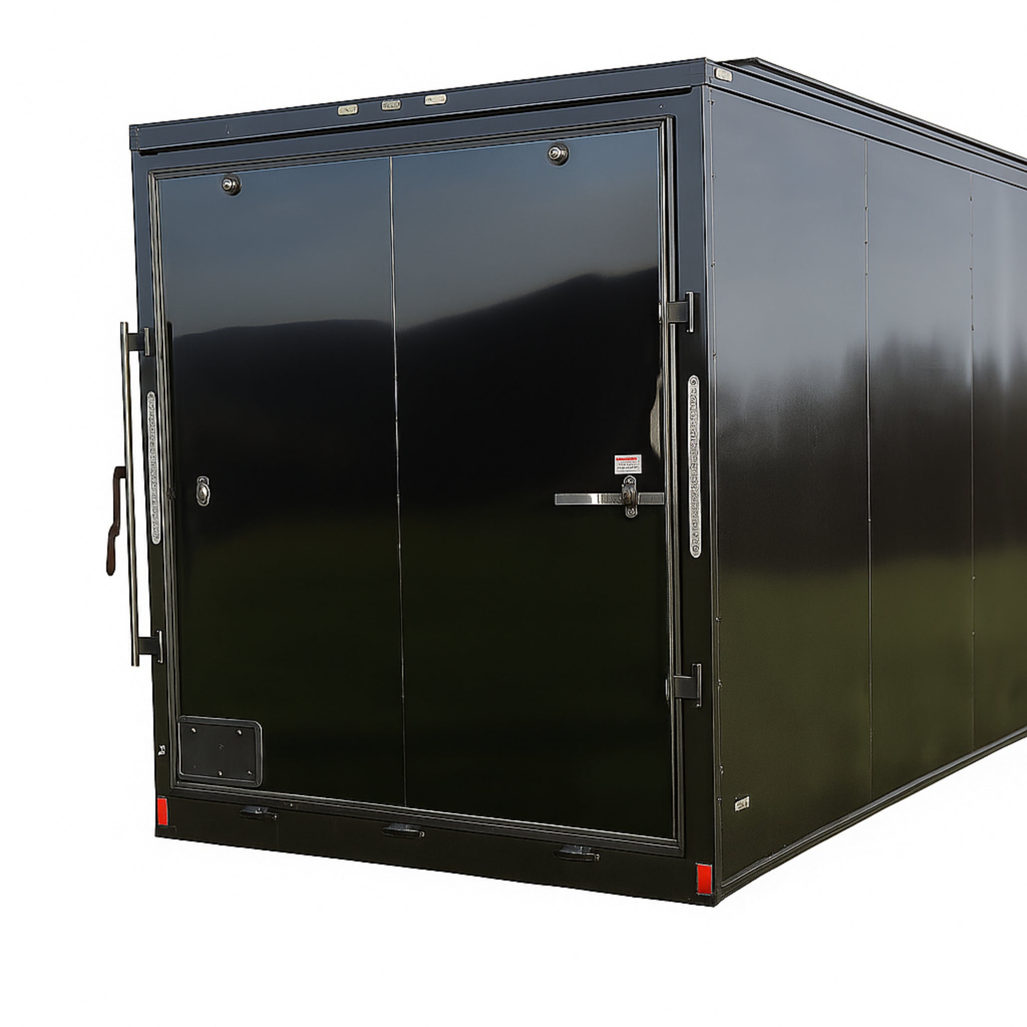 24' Enclosed SOLAR POWERED Offgrid Self-Sufficient Trailer - SOL-ARK 15K with OMO 32K Freedom Lithium Battery