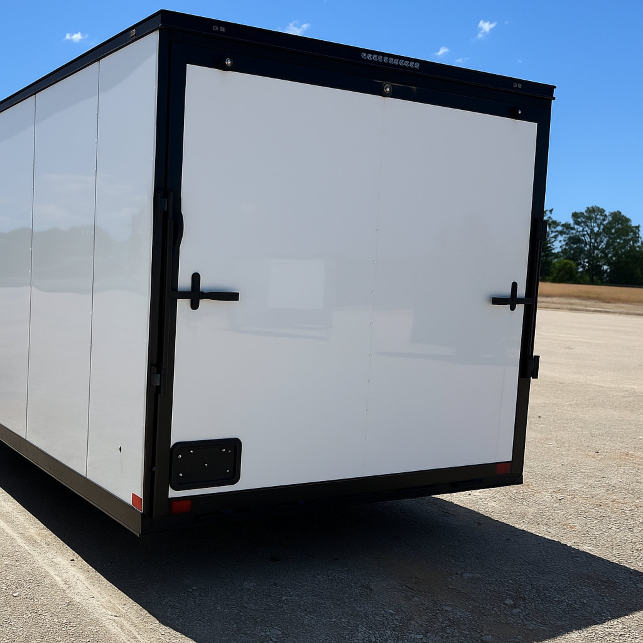 36' Enclosed SOLAR POWERED Offgrid Self-Sufficient Trailer - SOL-ARK 15K with OMO 32K Freedom Lithium Battery
