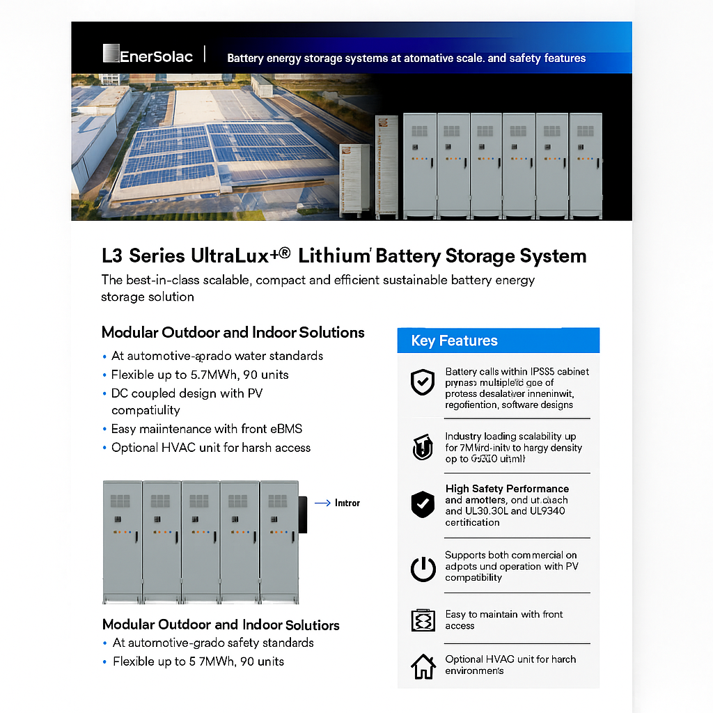 Commercial 30KW Solar Array - 3 Phase 208V Solar Kit + 30K 208V Sol-Ark Inverter + 60KW Sol-Ark OUTDOOR Lithium Battery +29.7KW Solar with Ground Mount and Wiring