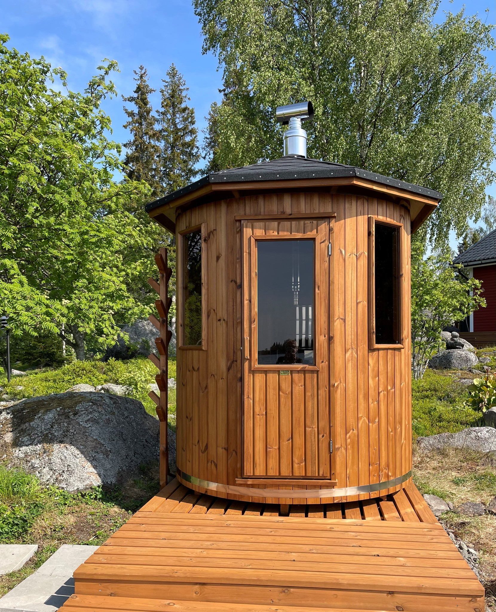 SAUNA EVOLUTION® Garden Series Outdoor Sauna Cabin 06