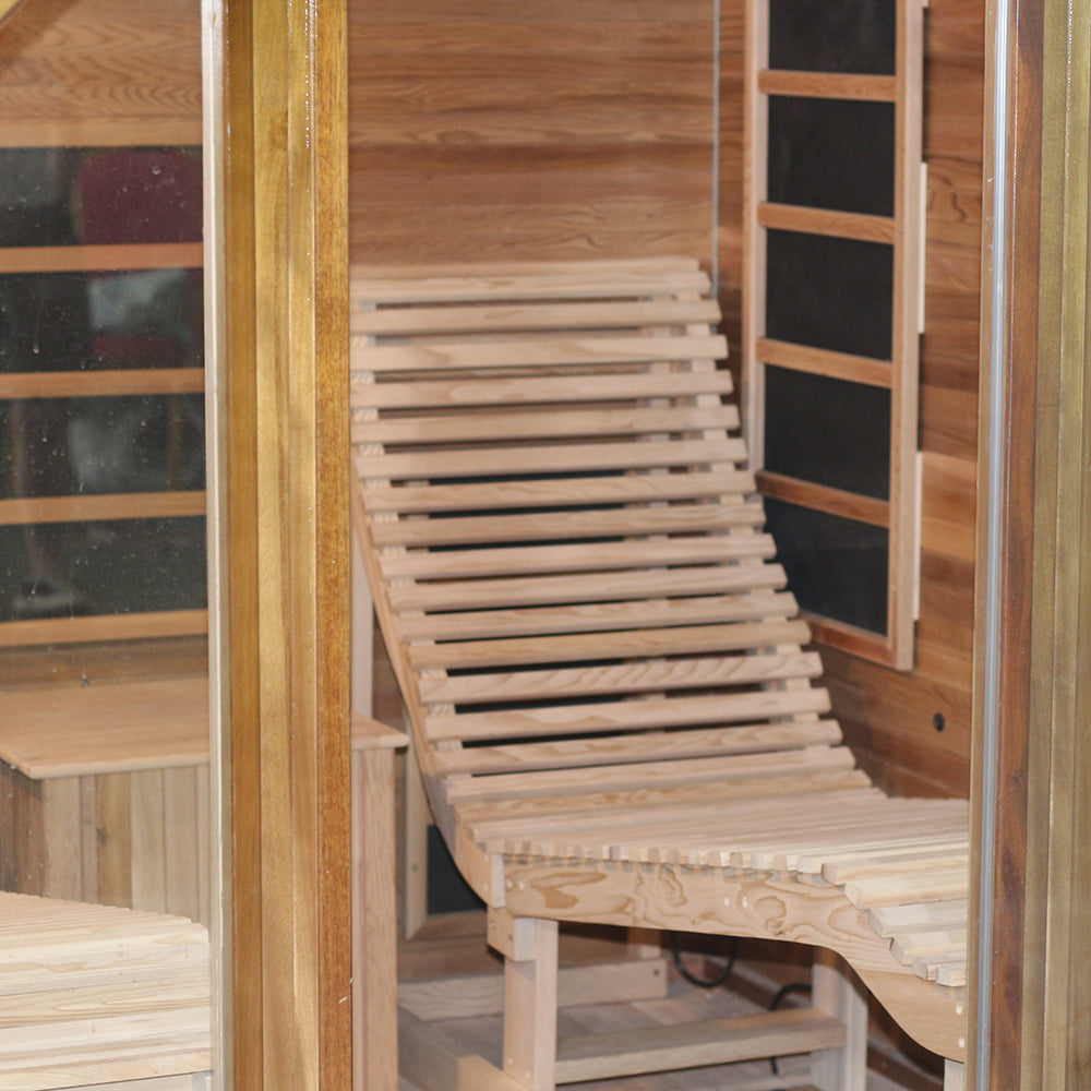 SAUNA EVOLUTION® Far Infrared Outdoor Harmony Sauna Room