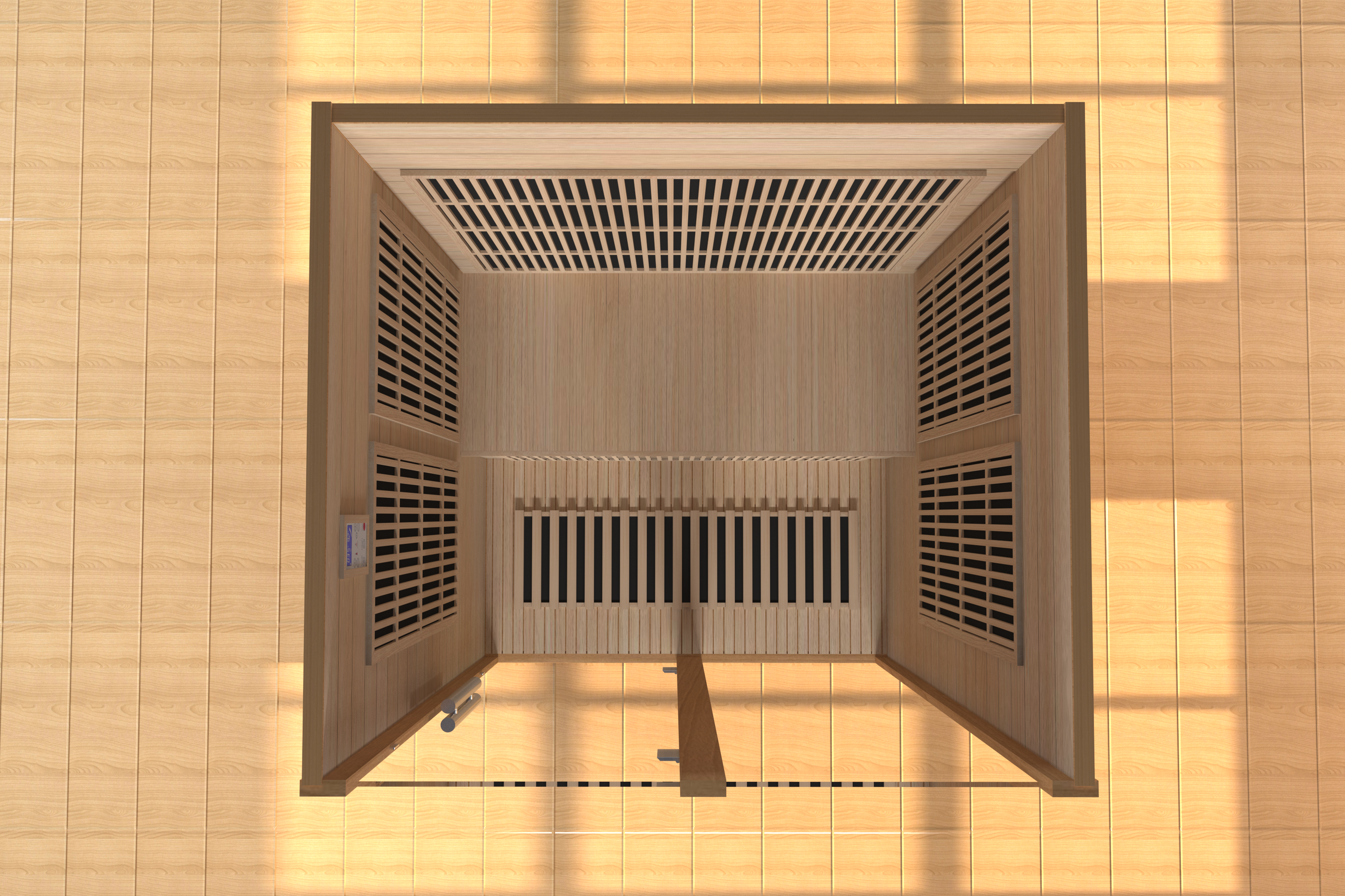 SAUNA EVOLUTION® Indoor Sauna Room With Carbon heaters Far Infrared 13