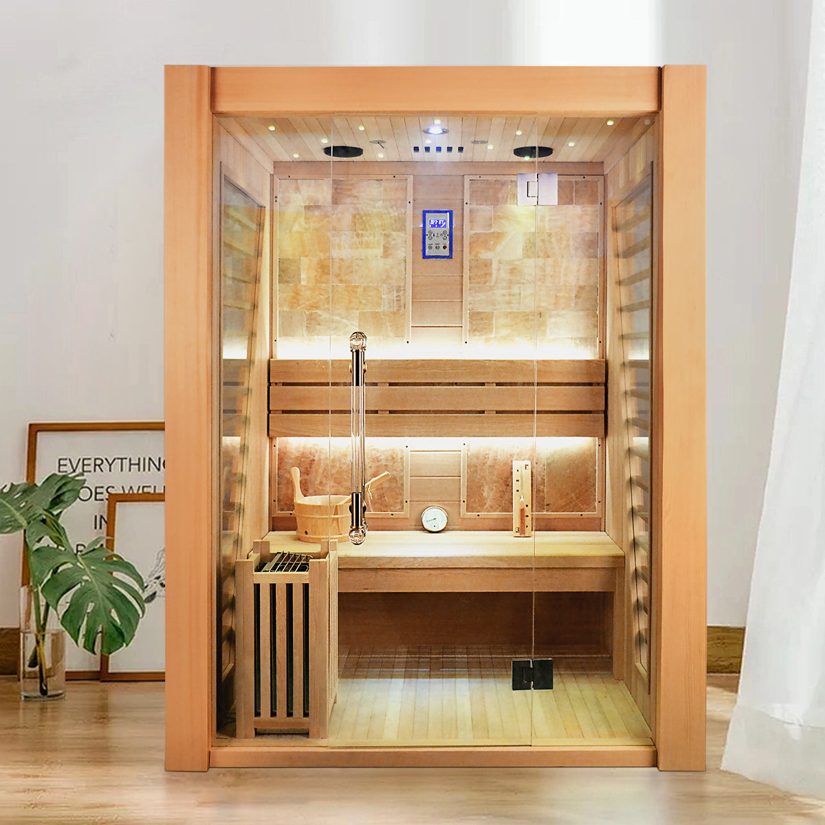 SAUNA EVOLUTION® Traditional Steam Sauna Room Luxury 3