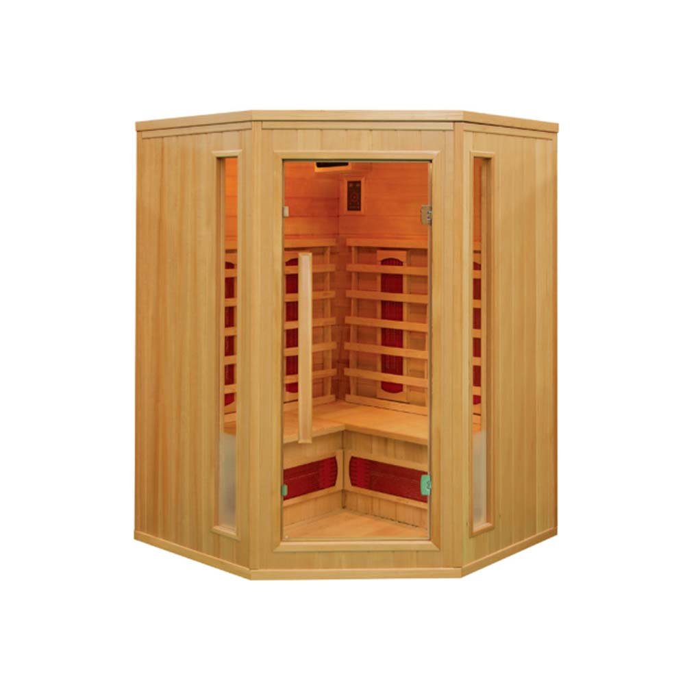 SAUNA EVOLUTION® Full Spectrum Carbon Indoor Sauna Far Infrared 17