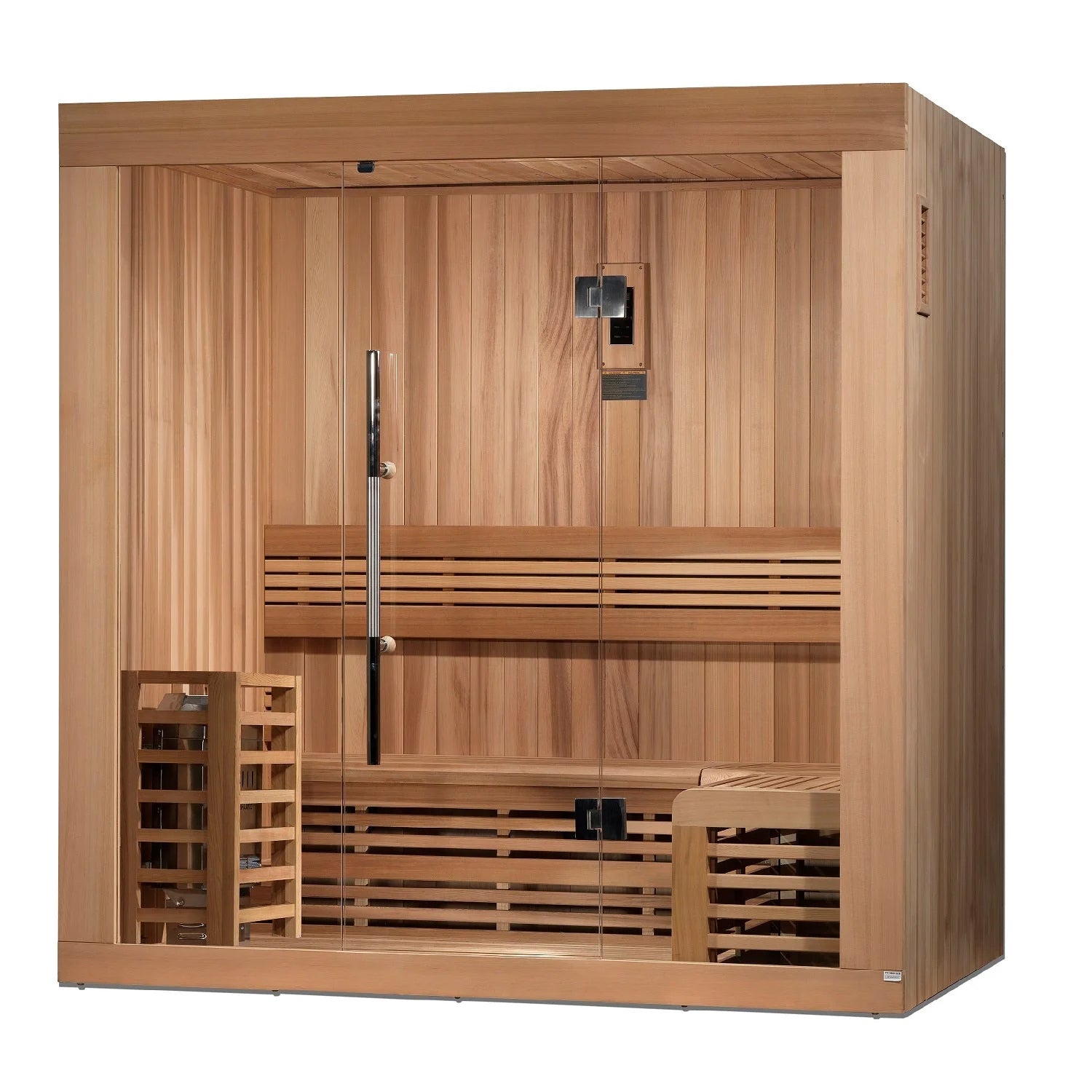 SAUNA EVOLUTION® 3 PERSON TRADITIONAL STEAM SAUNA MODERN RELAX 2