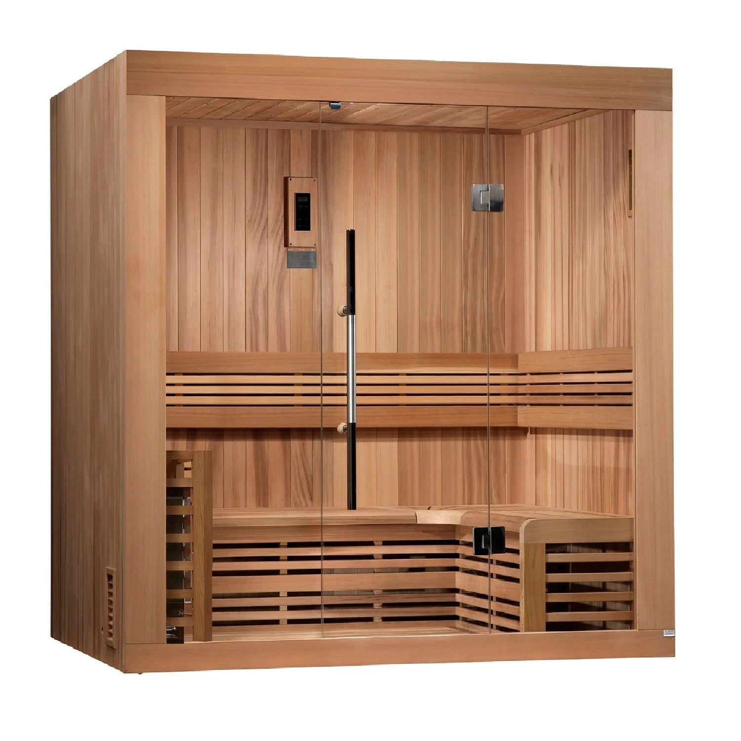 SAUNA EVOLUTION® 3 PERSON TRADITIONAL STEAM SAUNA MODERN RELAX 2