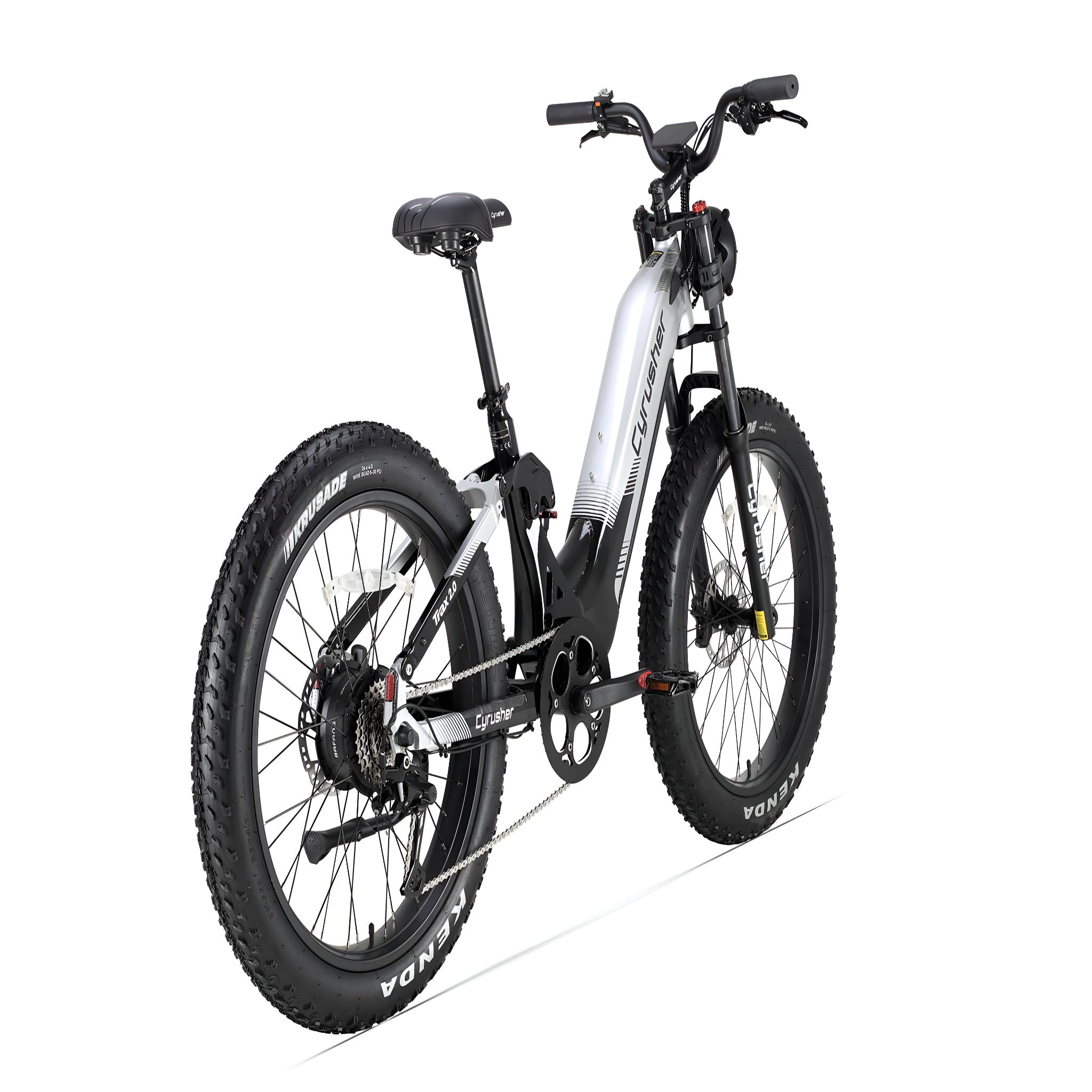 Cyrusher Trax 2.0 Step-Thru Full-Suspension E-Bike