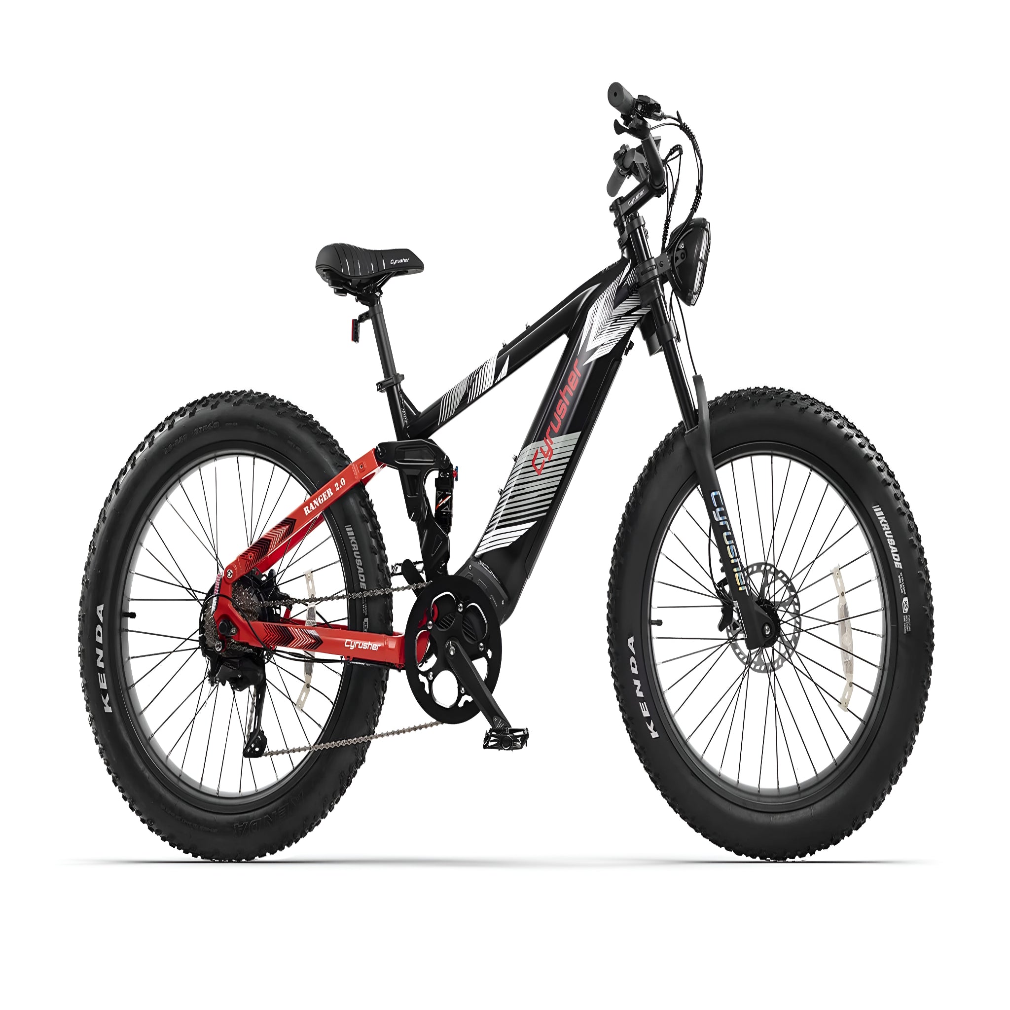 Cyrusher Ranger 2.0 Step-Over Full-Suspension E-Bike