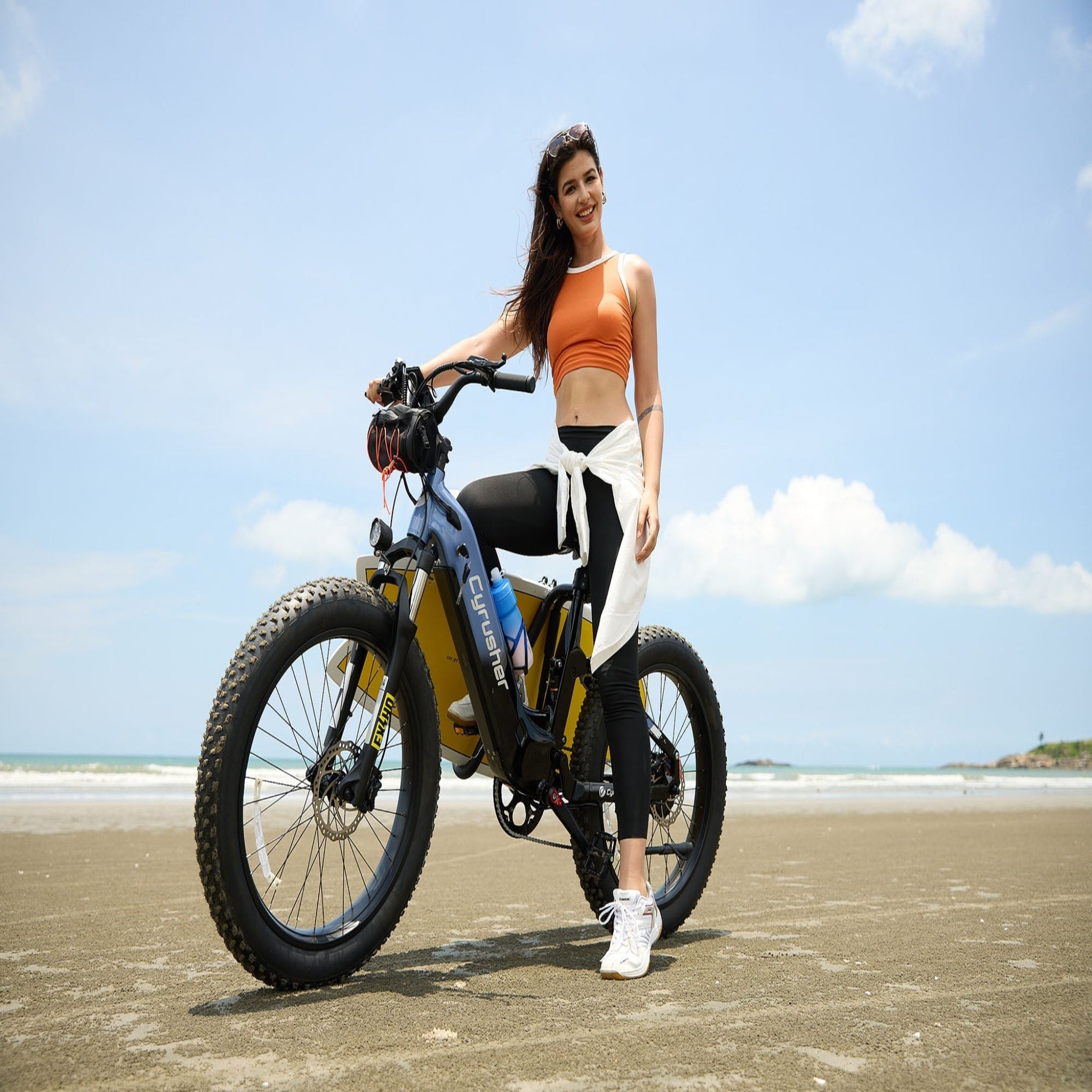 Cyrusher Roam Step-Thru Full-Suspension E-Bike