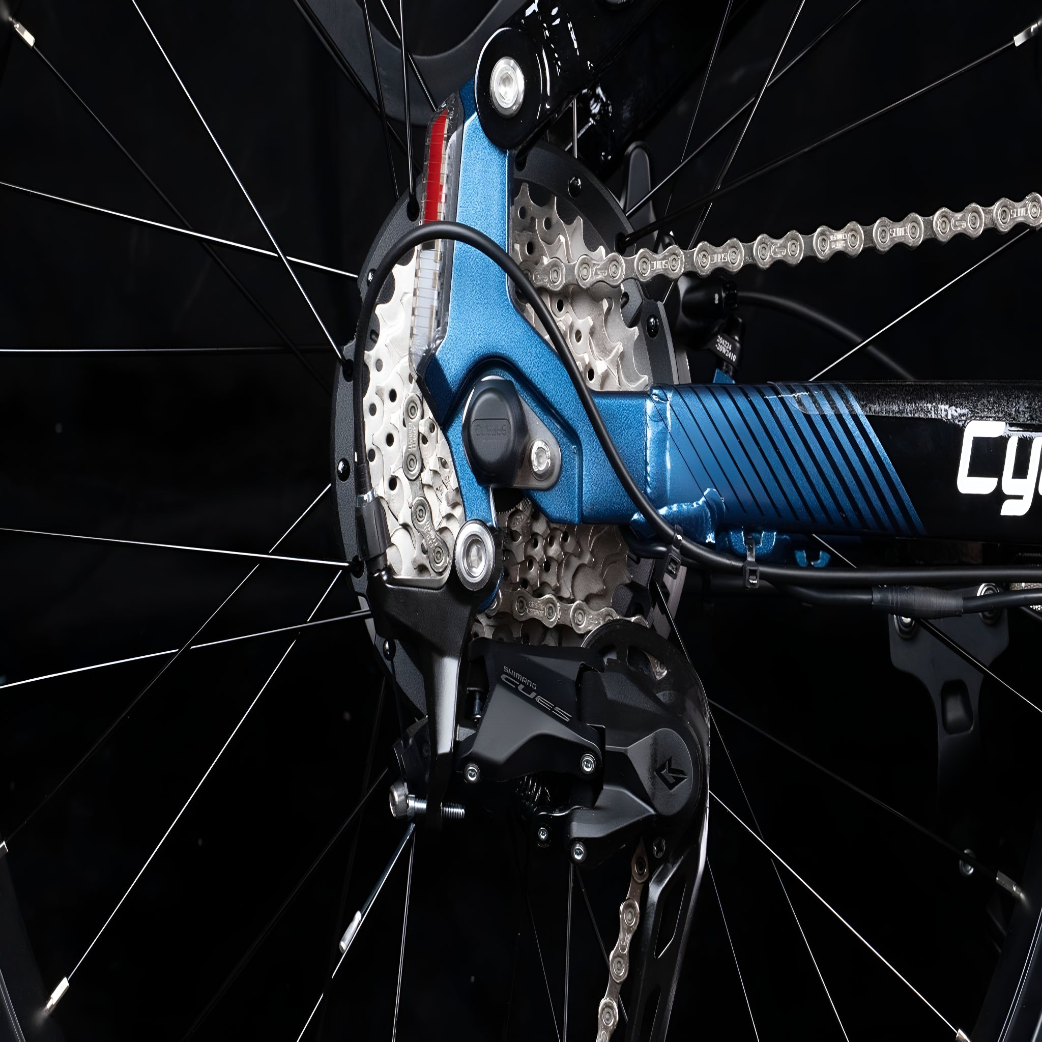 Cyrusher Trax 2.0 Step-Thru Full-Suspension E-Bike