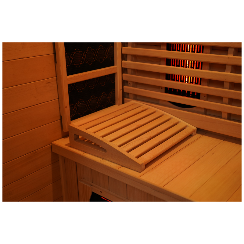 SAUNA EVOLUTION® Cedar Modern Sauna Headrest