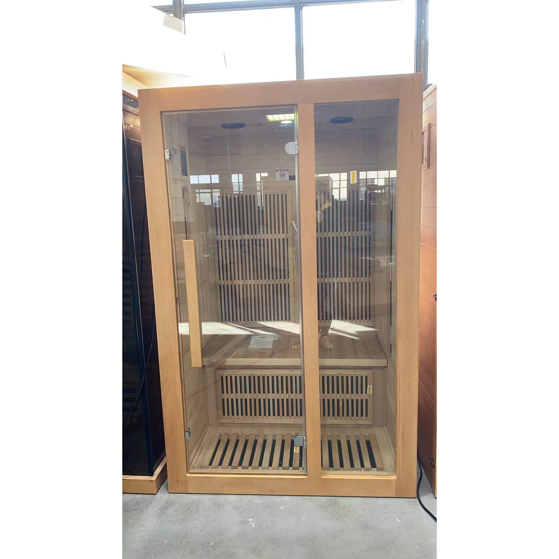 SAUNA EVOLUTION® Indoor Sauna Room With Carbon heaters Far Infrared 13