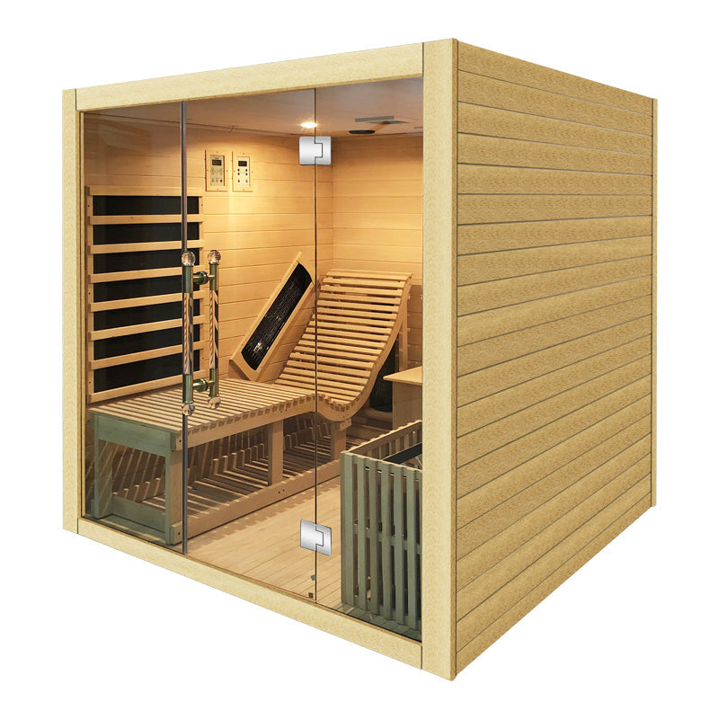 SAUNA EVOLUTION® Indoor Steam and Far-infrared Sauna Dual System 01