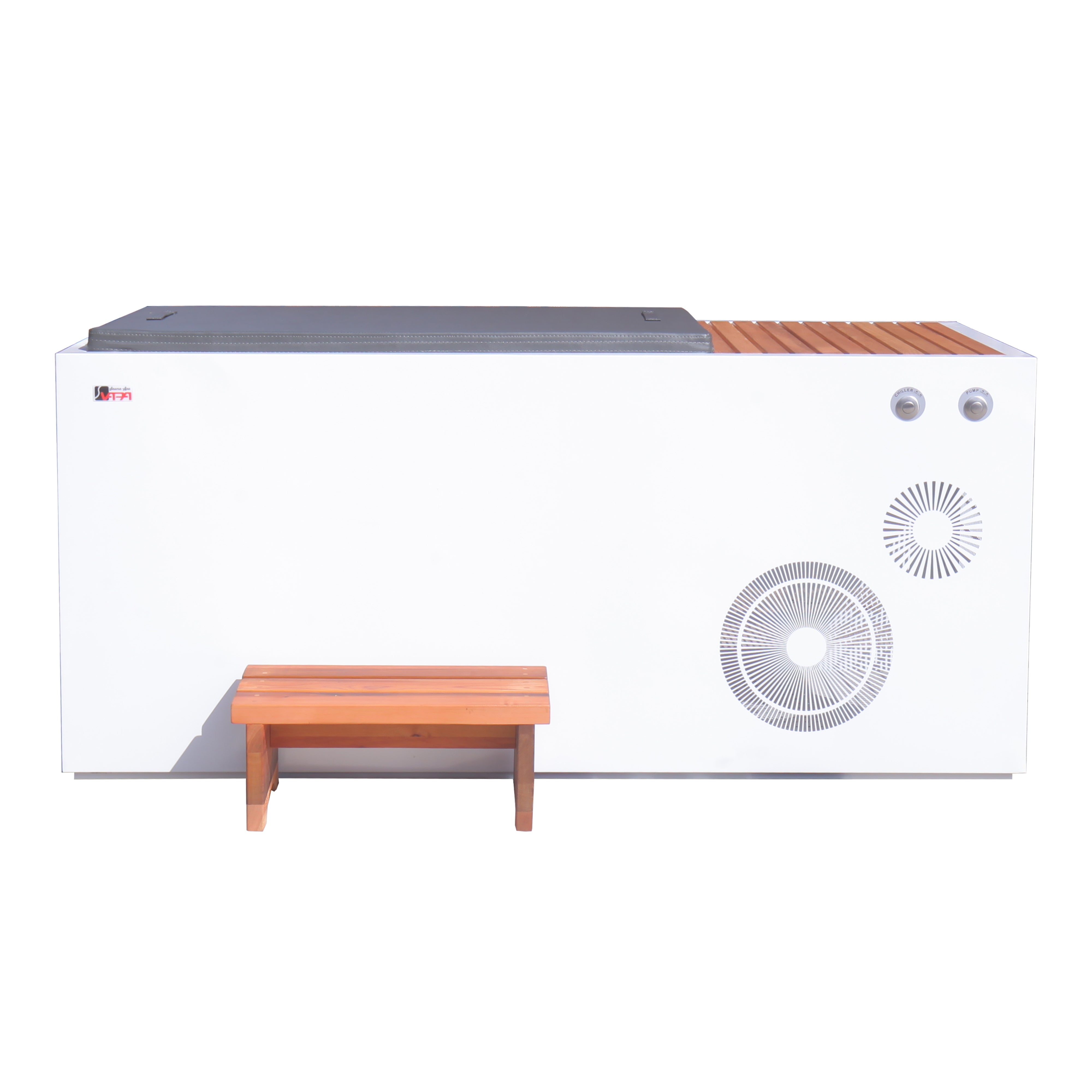 SAUNA EVOLUTION® Frost Cold Plunge Tub 3