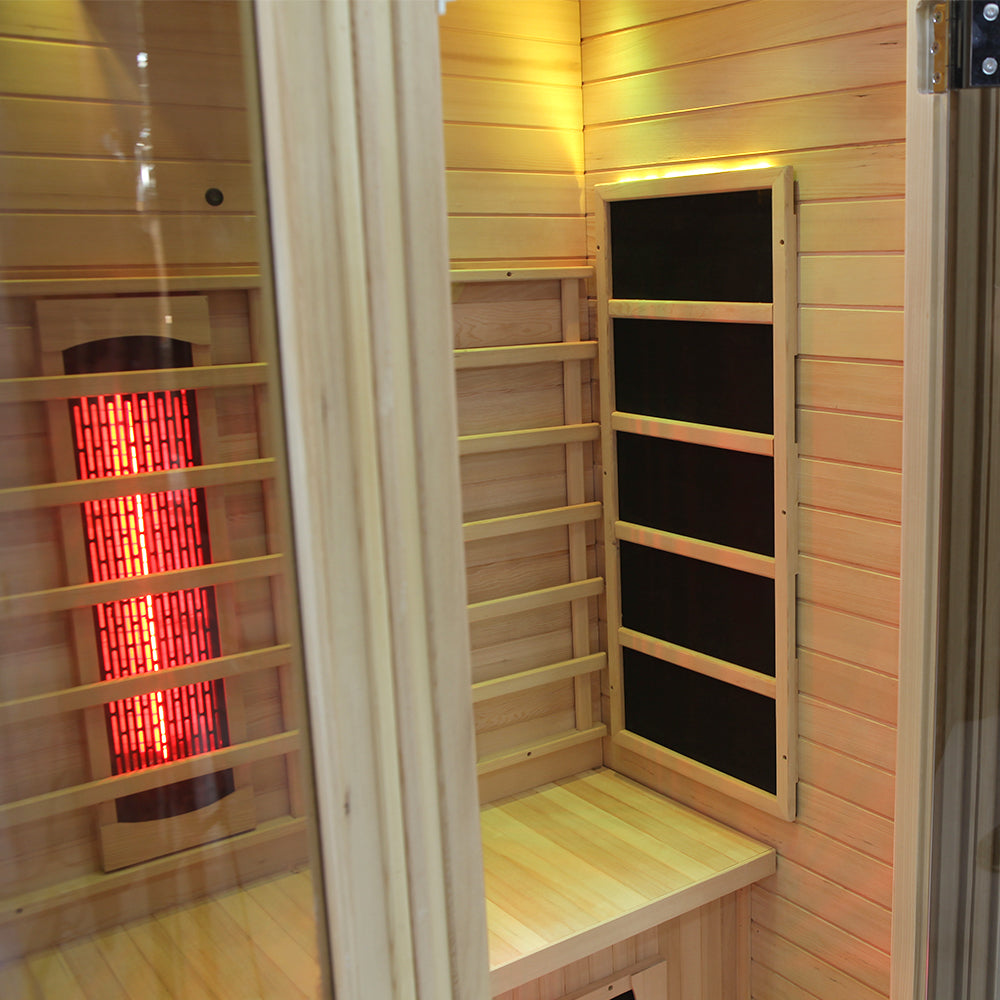 SAUNA EVOLUTION® Full Spectrum Indoor Sauna Room Far Infrared 10