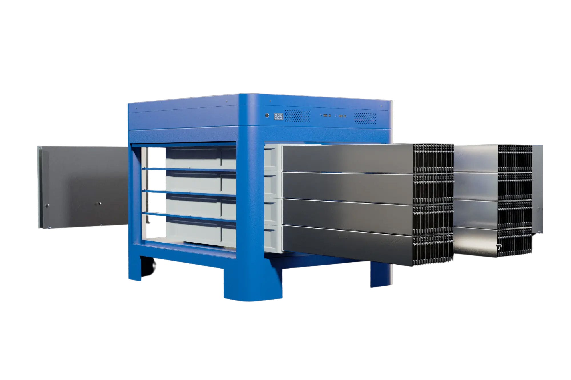 25KW Complete Offgrid Solar Kit - 62kWh Lithium Battery + 2x15K Sol-Ark Inverter +26.4KW Solar with Roof Mounting Rails and Wiring