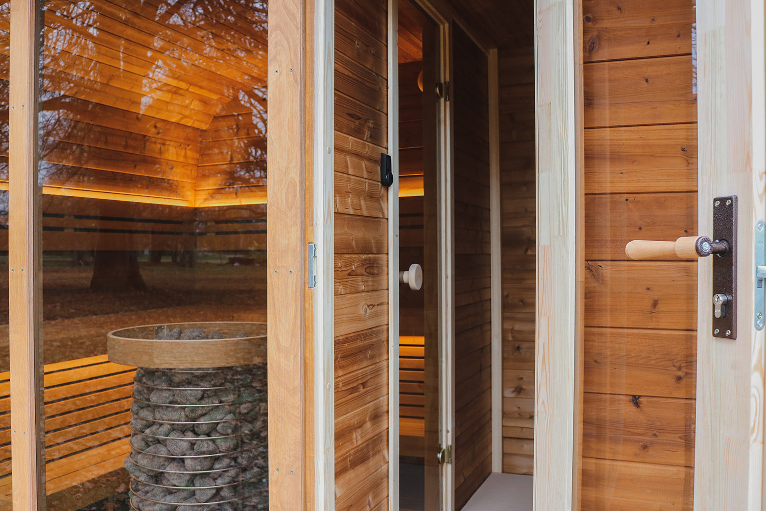 SAUNA EVOLUTION® Elegant Serenity Sauna 5