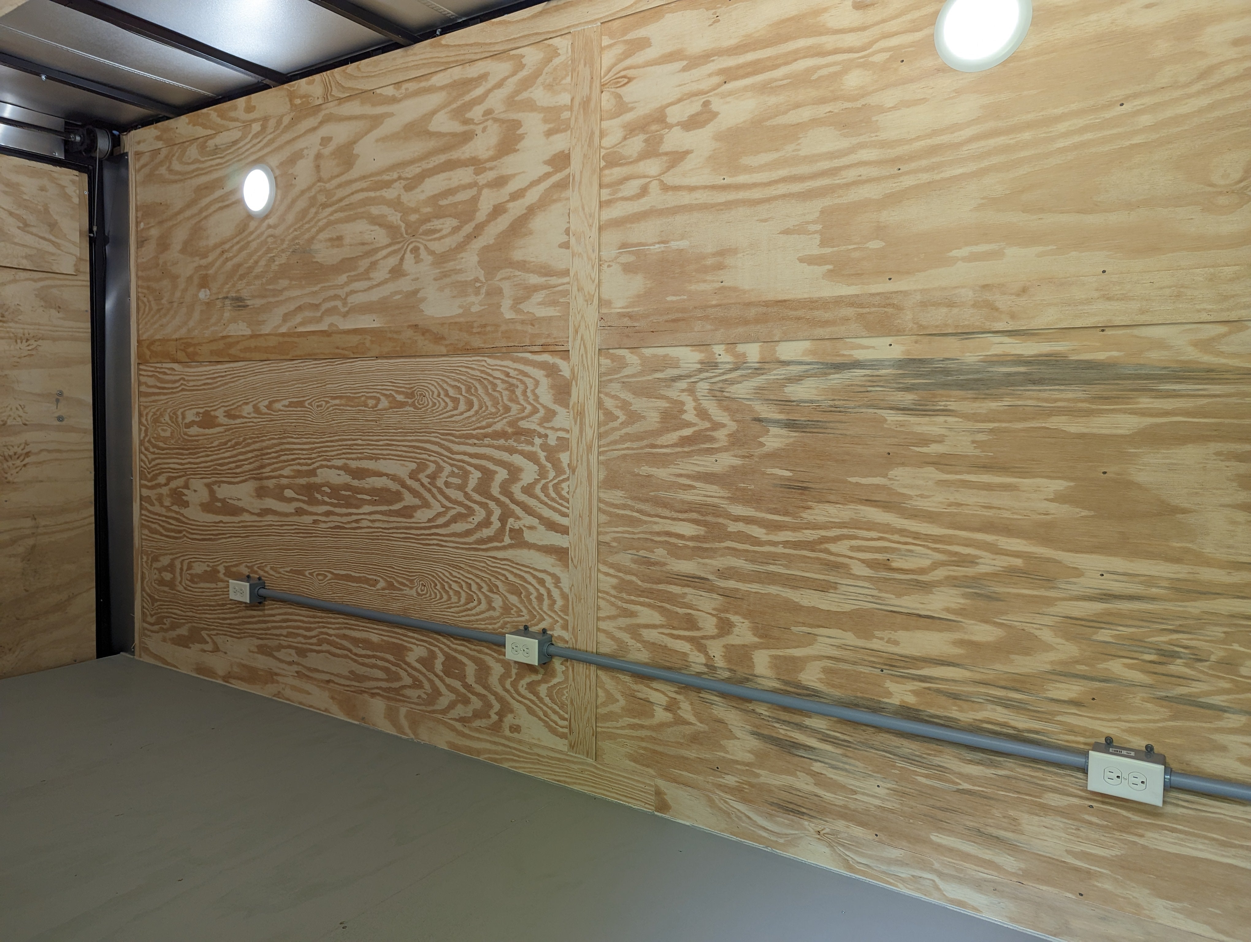 16' Enclosed SOLAR POWERED Offgrid Self-Sufficient Trailer BASE MODEL