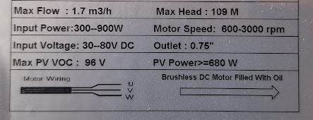 48V DC Solar Submersible Deep Well Screw Pump with MPPT Charge Controller