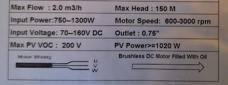 96V DC Solar Submersible Deep Well Screw Pump with MPPT Charge Controller