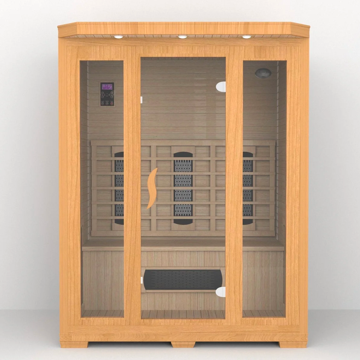 SAUNA EVOLUTION® Indoor Wooden Dry Cabin Customized Sauna Room Far Infrared 04