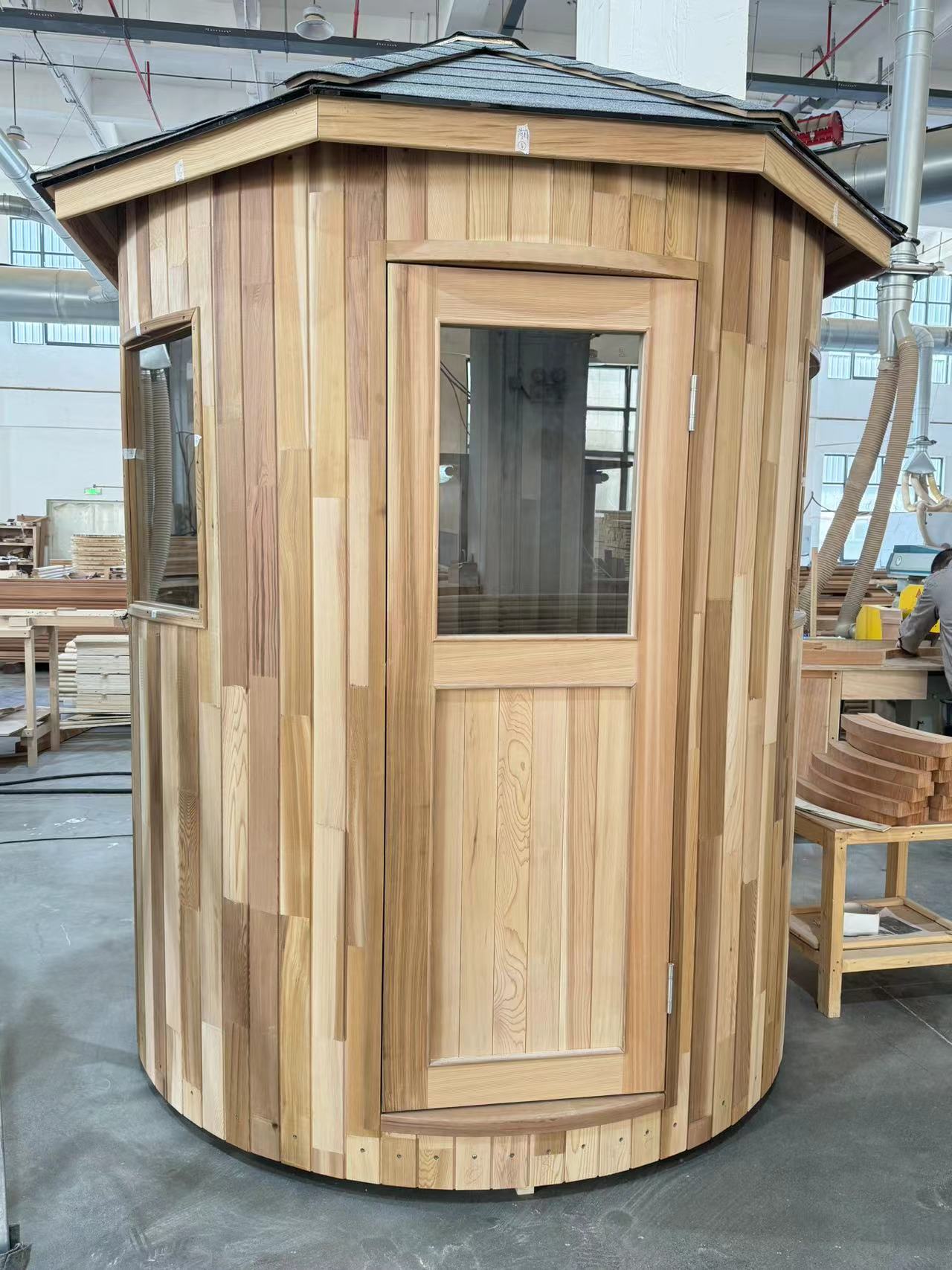 SAUNA EVOLUTION® Garden Series Outdoor Sauna Cabin 06