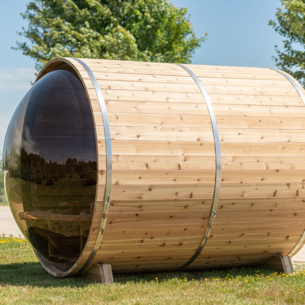 SAUNA EVOLUTION® Barrel Sauna Serenity Nature Air 4