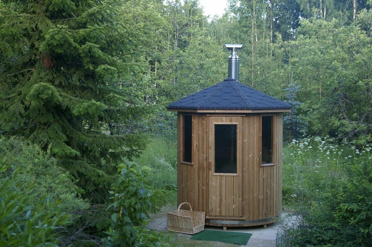 SAUNA EVOLUTION® Garden Series Outdoor Sauna Cabin 06
