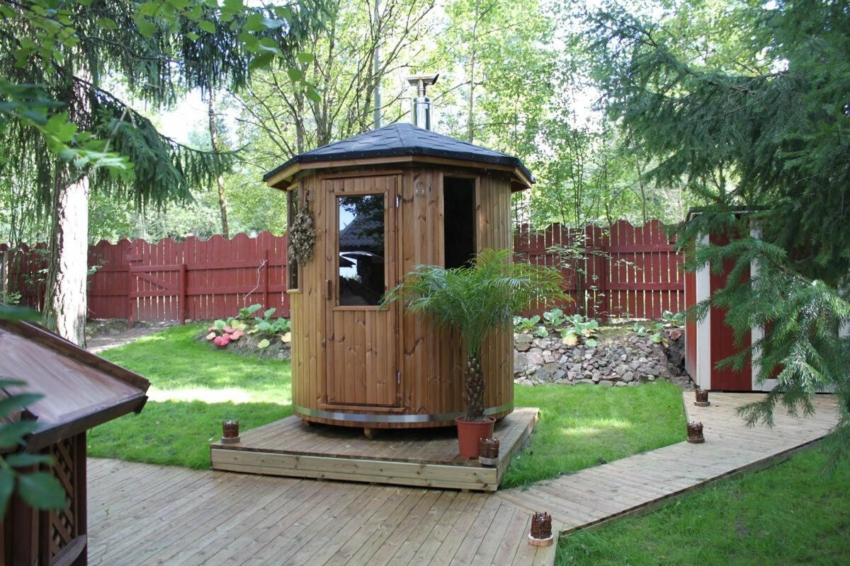 SAUNA EVOLUTION® Garden Series Outdoor Sauna Cabin 06