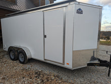 Load image into Gallery viewer, 16&#39; Expanded Model Enclosed SOLAR POWERED Offgrid Self-Sufficient Trailer - BASE MODEL w Expanded 10K Split Phase 120V/240V OMO E-Line Inverter + 10.24kWh OMO E-Line Lithium Battery