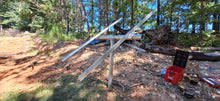 Load image into Gallery viewer, Adjustable Solar Panel 3&quot; Pole Mount - 2x Solar Panels (Without Modules)