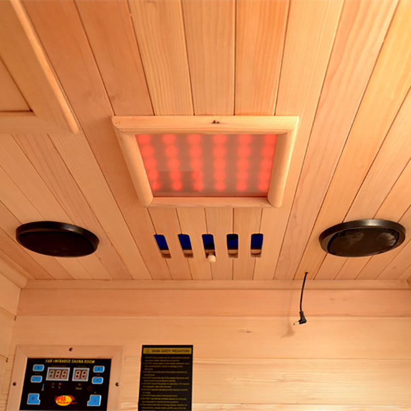 SAUNA EVOLUTION®  Full Spectrum Carbon Indoor Sauna Far Infrared 17