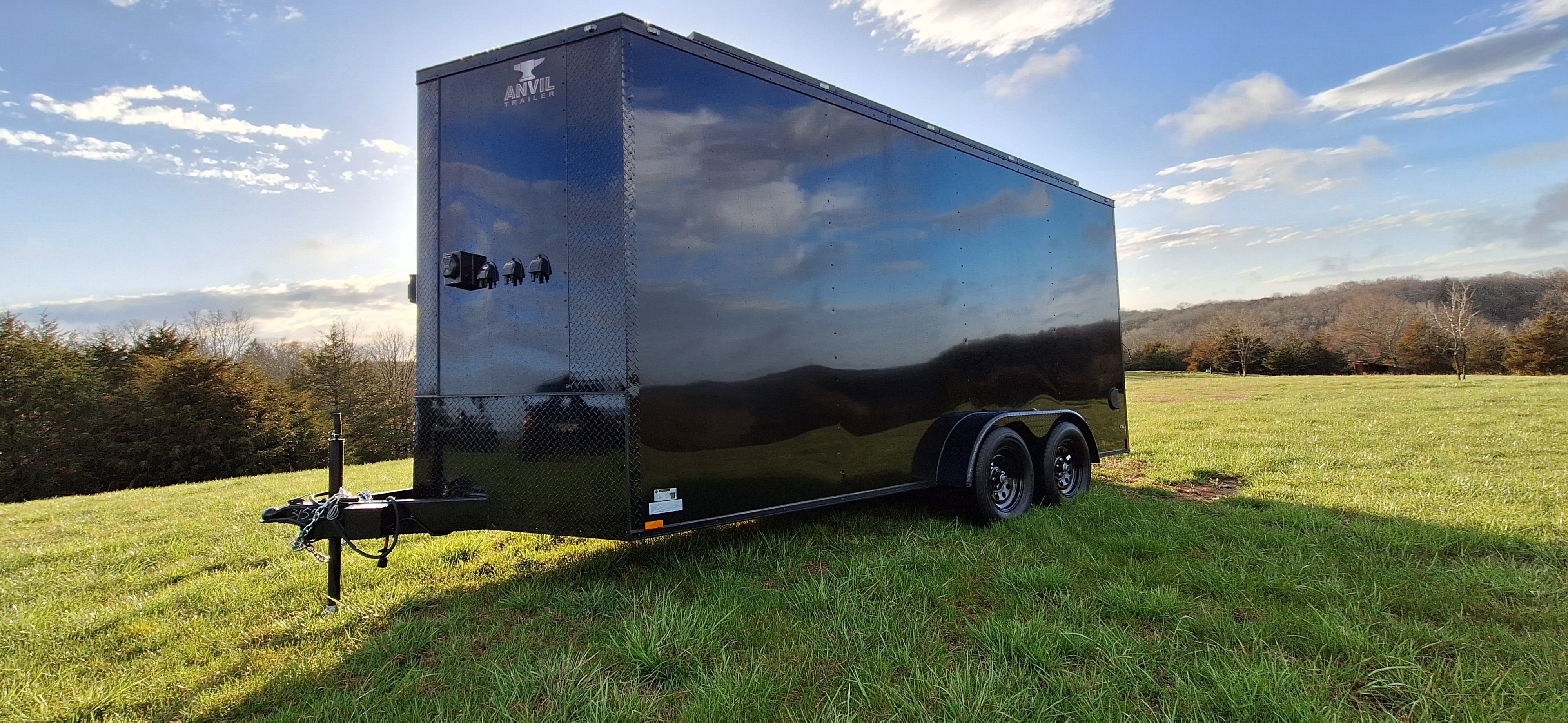 16' Enclosed SOLAR POWERED Offgrid Self-Sufficient Trailer - SOL-ARK 15K Version with 32K Lithium Battery