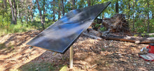 Load image into Gallery viewer, Adjustable Solar Panel 3&quot; Pole Mount - 2x Solar Panels (Without Modules)