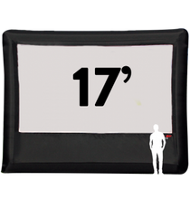 Load image into Gallery viewer, Elite Outdoor Movies Professional 17&#39; Inflatable Screen