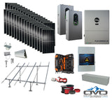 17KW Complete Offgrid Solar Kit + EG4 FlexBOSS21 + 2x 14.3KW 48V EG4 Lithium Indoor Wall Battery + 17.6KW Solar with Ground Mount and Wiring