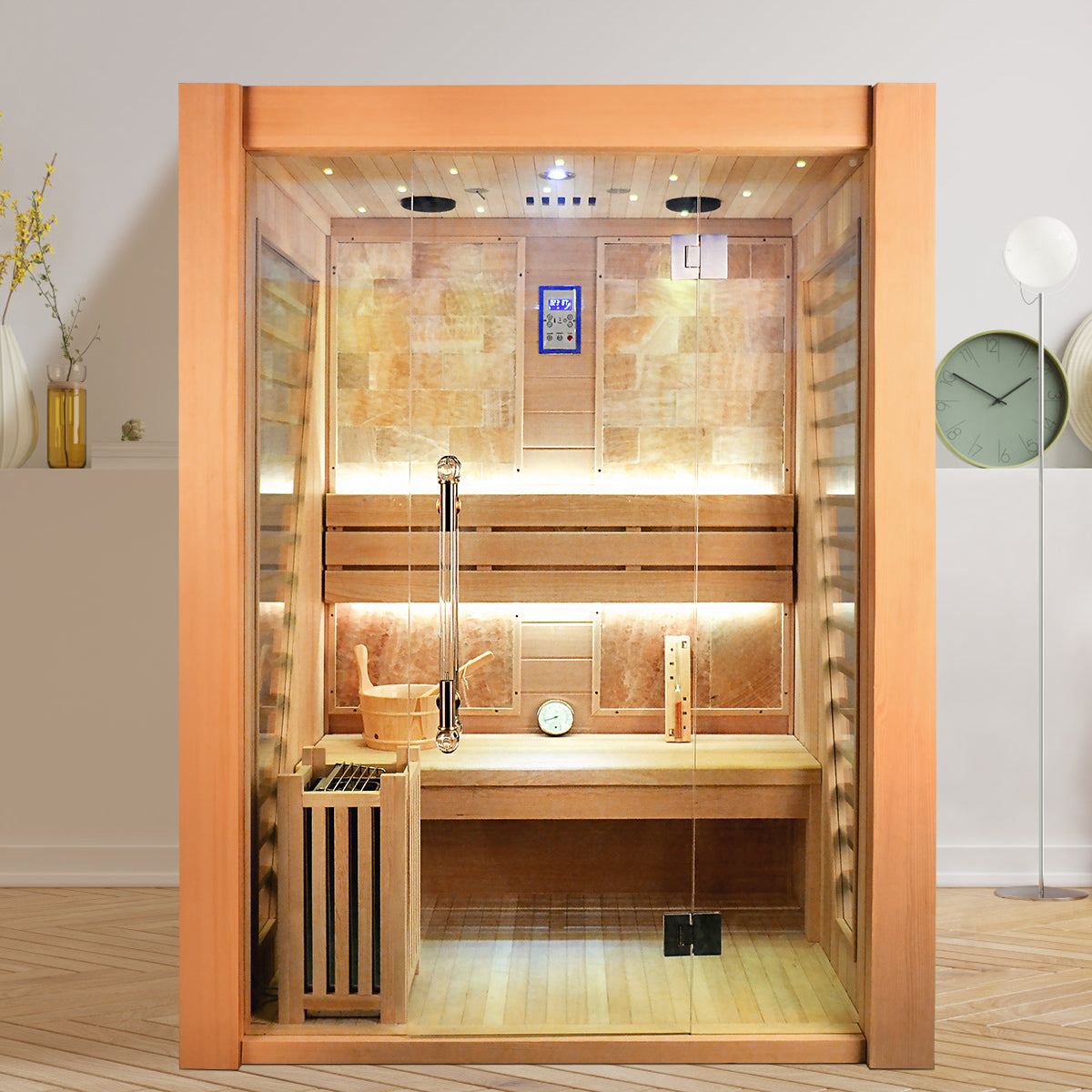 SAUNA EVOLUTION® Traditional Steam Sauna Room Luxury 3