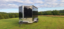Load image into Gallery viewer, 12&#39; Enclosed SOLAR POWERED Offgrid Self-Sufficient Trailer BASE MODEL