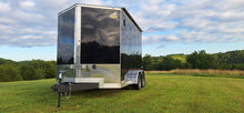 Load image into Gallery viewer, 12&#39; Enclosed SOLAR POWERED Offgrid Self-Sufficient Trailer BASE MODEL