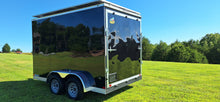 Load image into Gallery viewer, 12&#39; Enclosed SOLAR POWERED Offgrid Self-Sufficient Trailer BASE MODEL