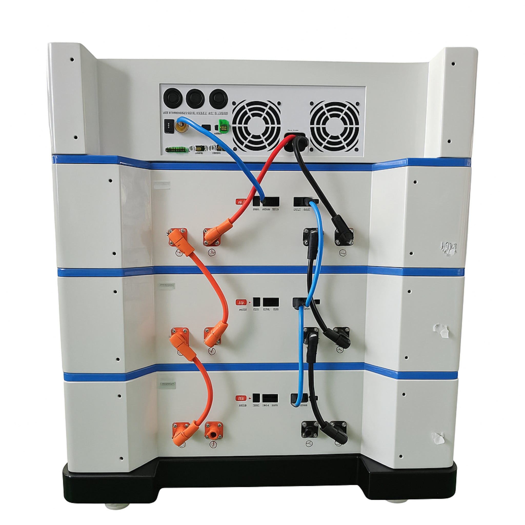11KW OMO All-In-One Customizable Stacking Inverter/Battery System 120/240 11000W Total Inverter Output + 20.48K Lithium Battery + 11KW Solar Roof Mount