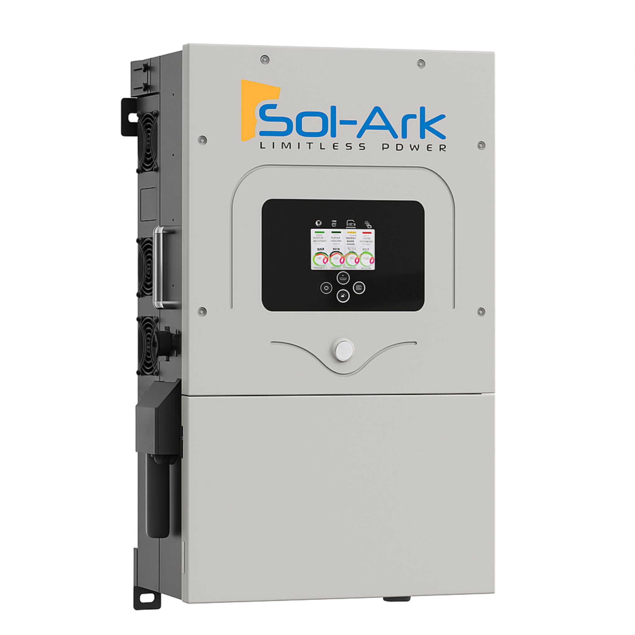 125KW Complete Offgrid Solar Kit + 7x 15K Sol-Ark Inverter + 3x 32kWh OMO 48V Freedom Series Lithium Battery +125.4KW Solar with Ground Mount and Wiring