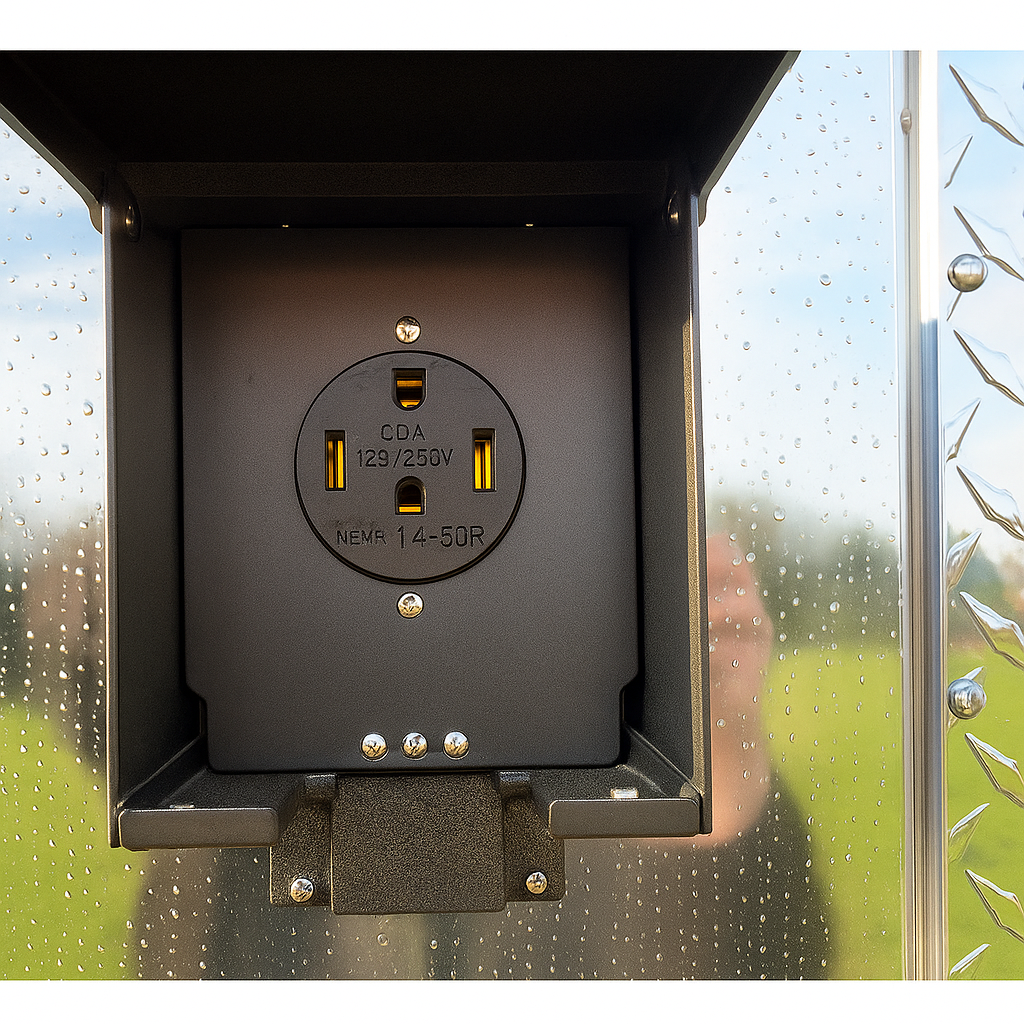 16' Enclosed SOLAR POWERED Offgrid Self-Sufficient Trailer - SOL-ARK 15K Version with 32K Lithium Battery