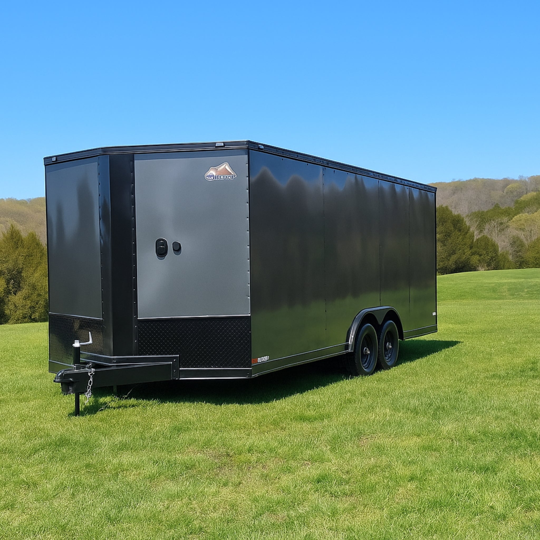 20' Enclosed SOLAR POWERED Offgrid Self-Sufficient Trailer - SOL-ARK 15K Version with 32K Lithium Battery